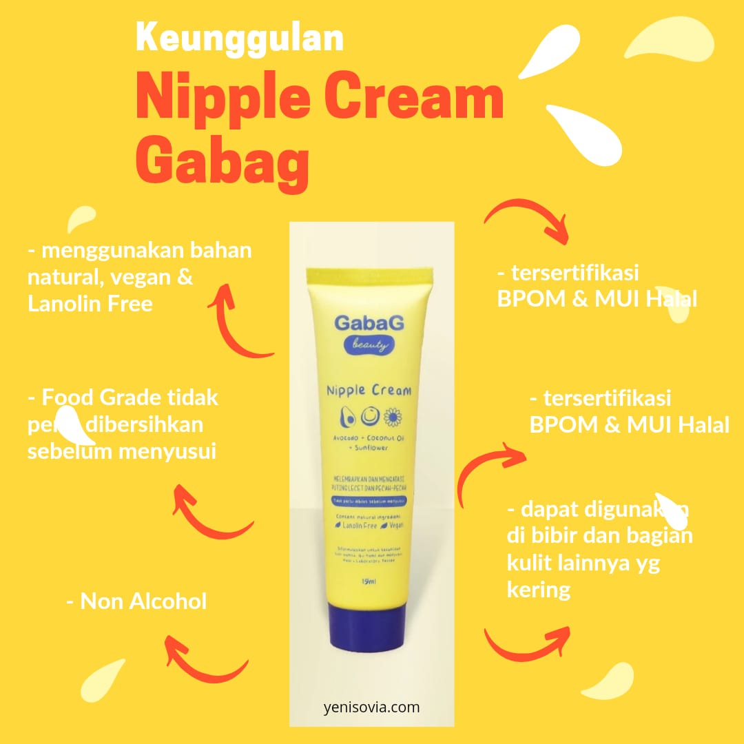 Krim Puting Lecet dari Gabag. Bye Menyusui Sakit Krim Puting Lecet dari Gabag. Bye Menyusui Sakit